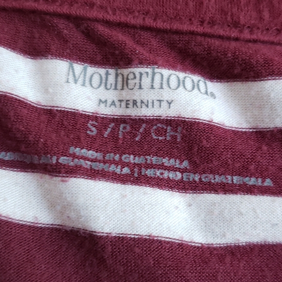 2 motherhood maternity long sleeve tees - Picture 3 of 5